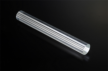 Acrylic Solid rod with inner color lines, customize your spiral line,  straight line in acrylic rod