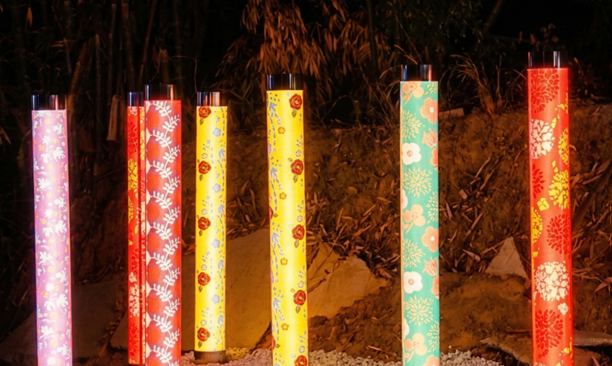 Acrylic Light Installation for Hospitality & Landscape Projects